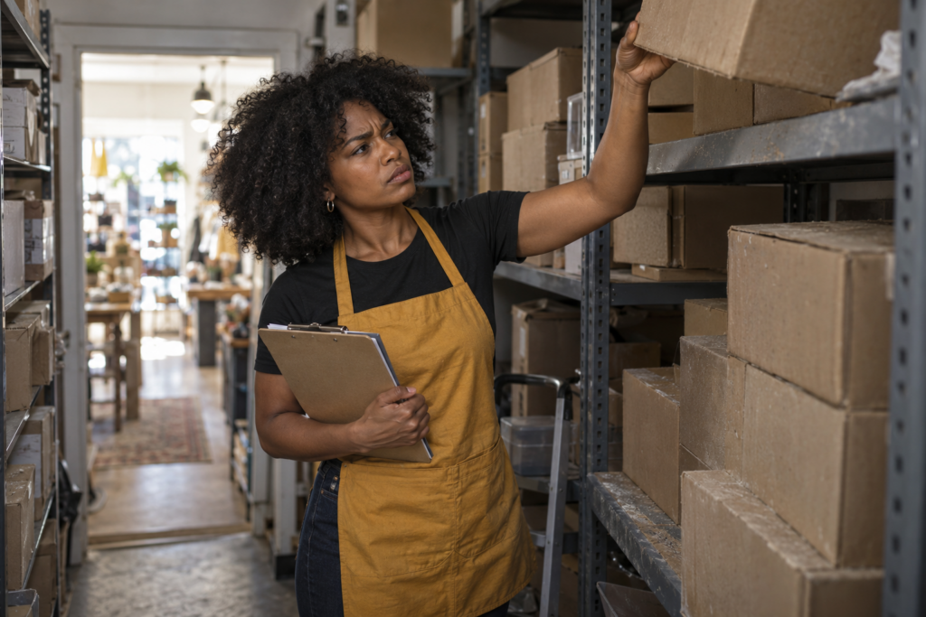The slow stock on your shelf is a loan you made to yourself at a terrible rate
